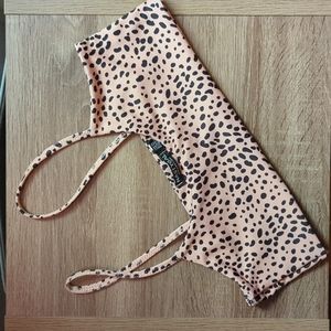 Nasty Gal Cheetah Swim Top or Bra top